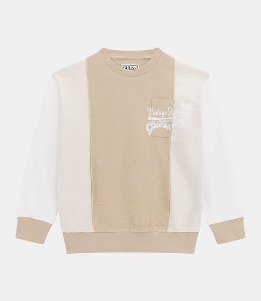 Color block sweatshirt
