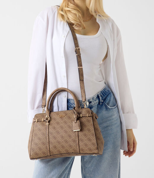 جيس leona logo satchel bag