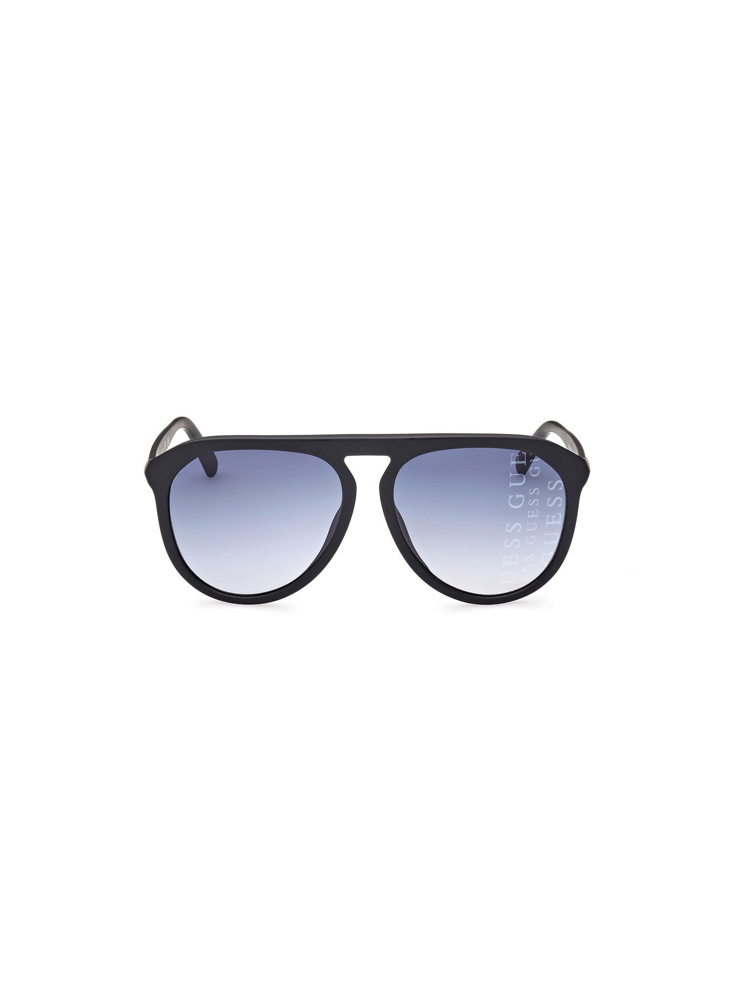 Guess white aviator sunglasses hotsell
