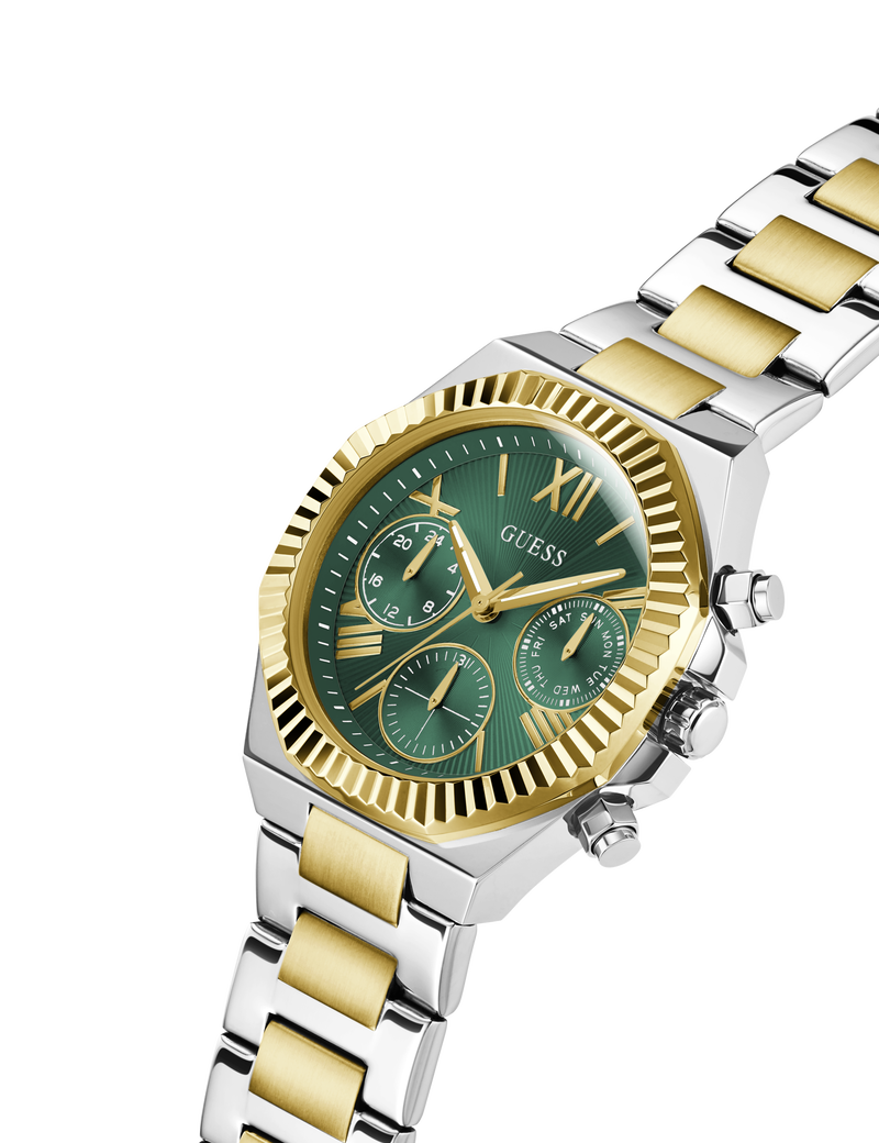 Ladies 2-Tone Multi-function Watch