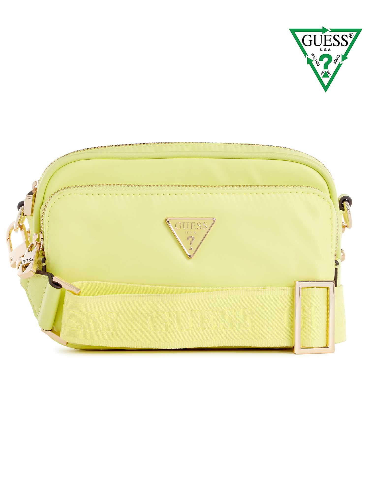 Shop GUESS Online Gemma saffiano mini crossbody