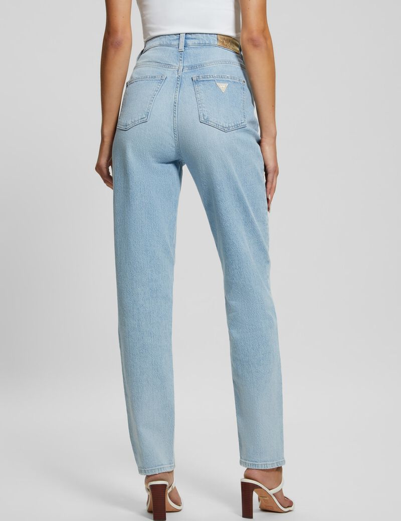 High rise mom denim pant