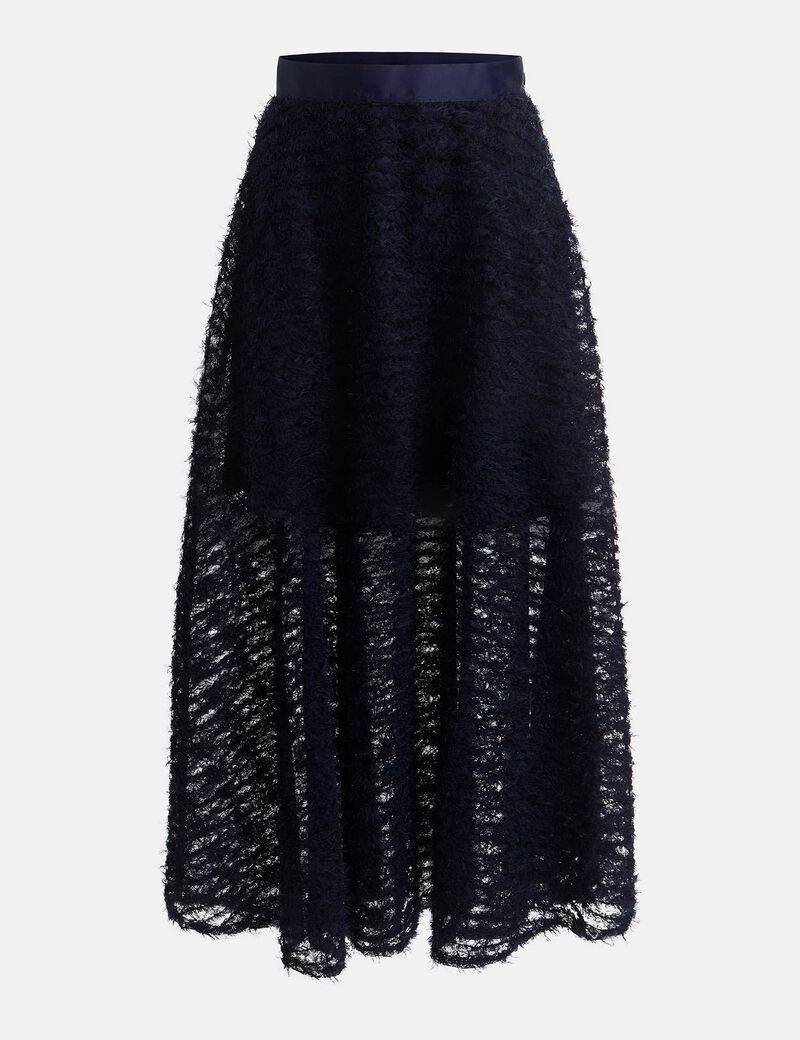 Tulleâ Rouches Long Skirt