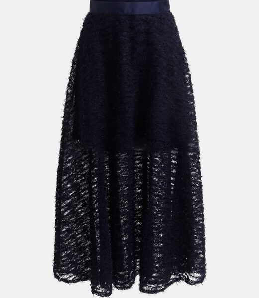 Tulleâ Rouches Long Skirt