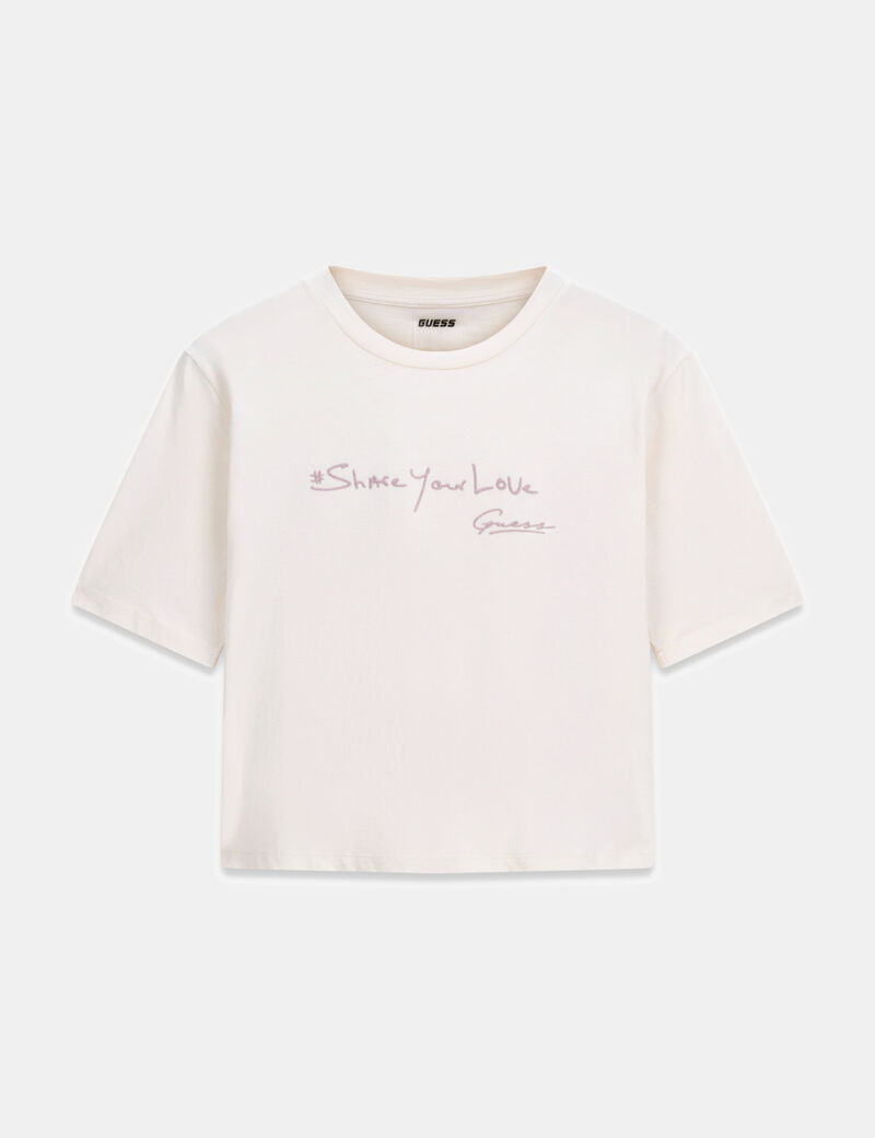 Embroidered logo T-shirt