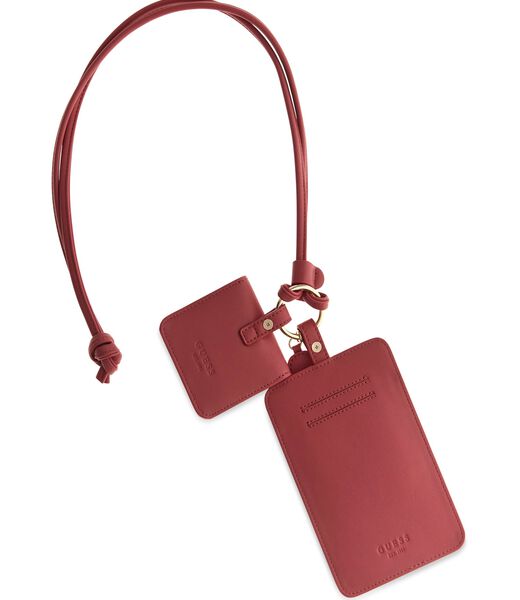 PHONE HOLDER WTH EARPHON POUCH