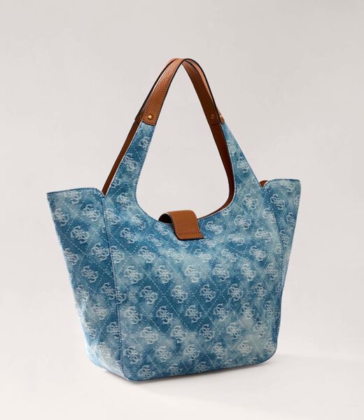 guess camden tote bag