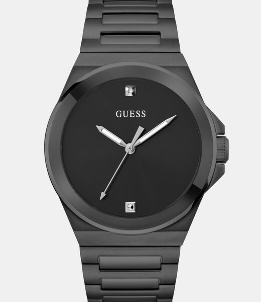 Mens Black Analog Watch