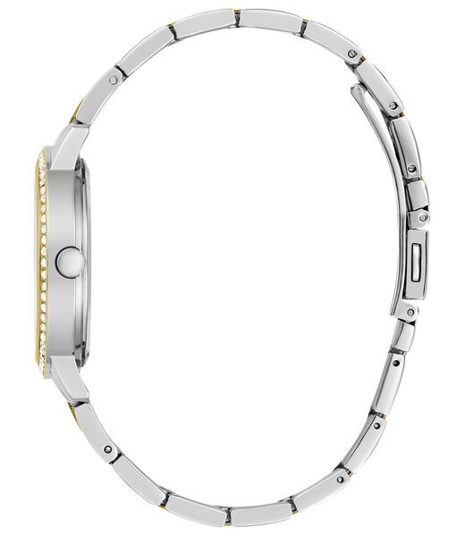 Analogue watch with crystal appliqu&eacute; detailing