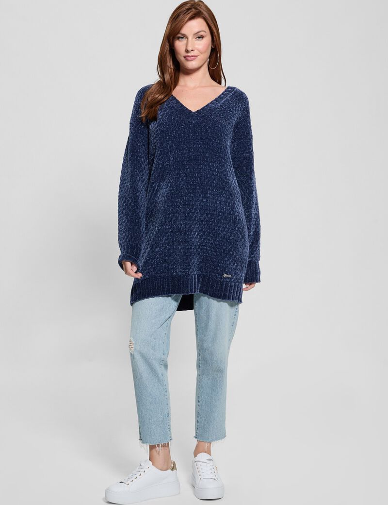 Chenille relaxed fit sweater