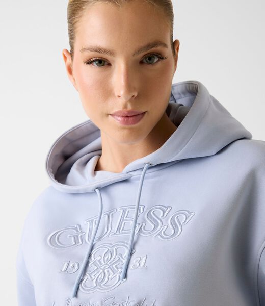 Embroidered logo sweatshirt