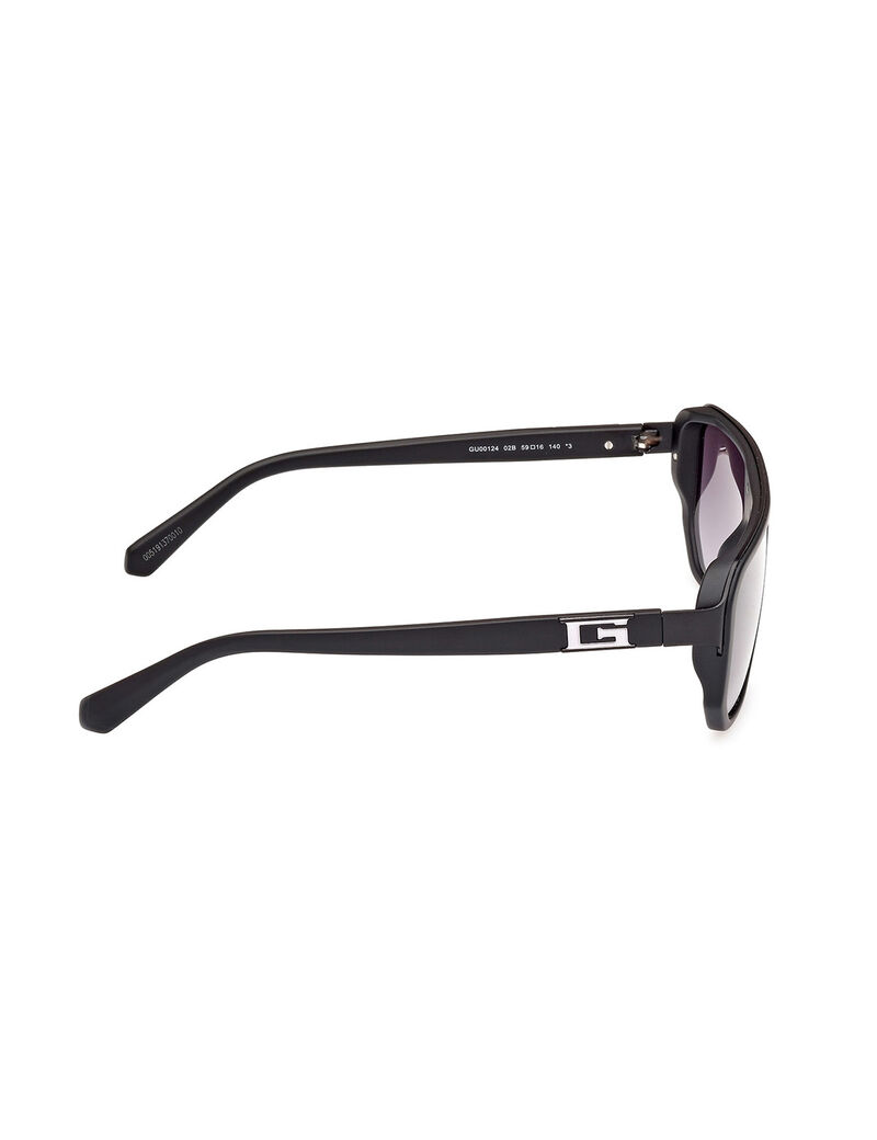 Rectangular Full Rim Sunglasses