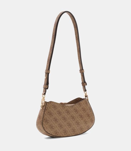 guess yvonne logo mini shoulder bag