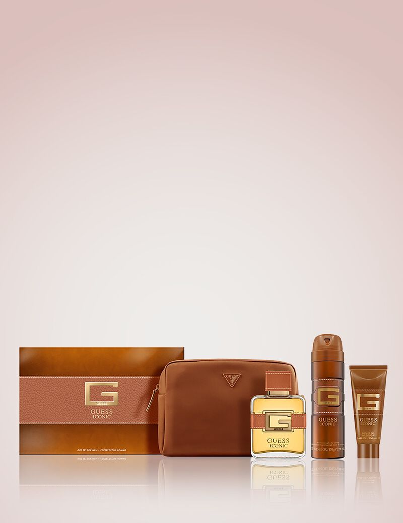 guess iconic for men 100ml edp gift set