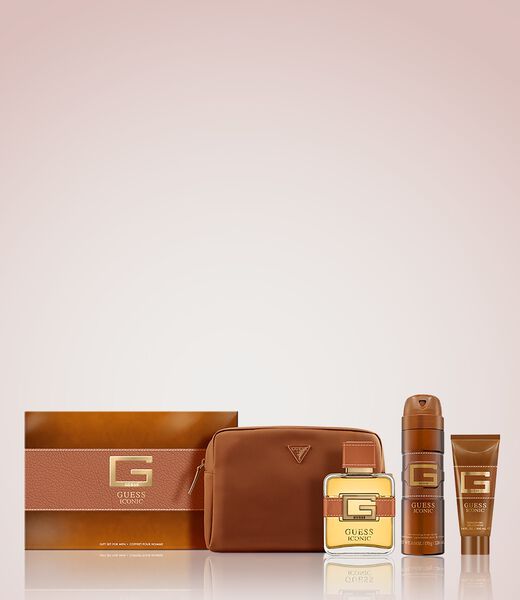 جيس guess iconic for men 100ml edp gift set