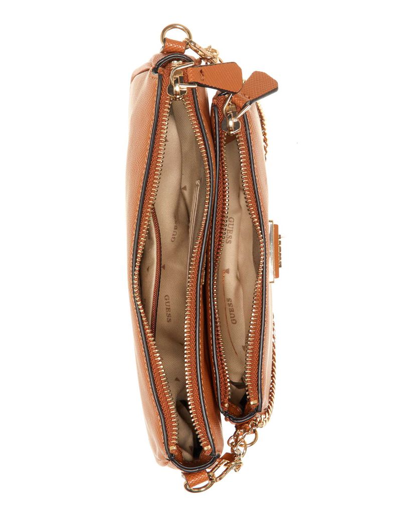 Noelle Saffiano Mini Crossbody Bag
