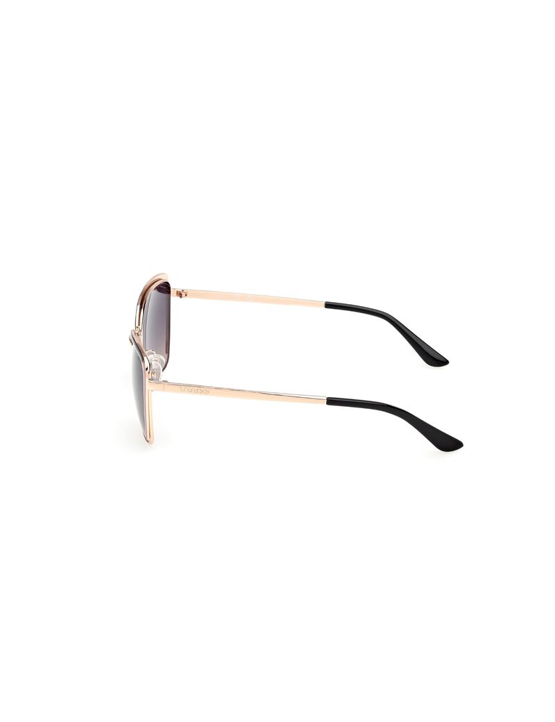 Square full rim sunglasses