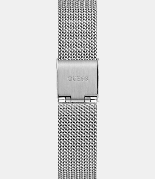 Stainless steel analogue watch