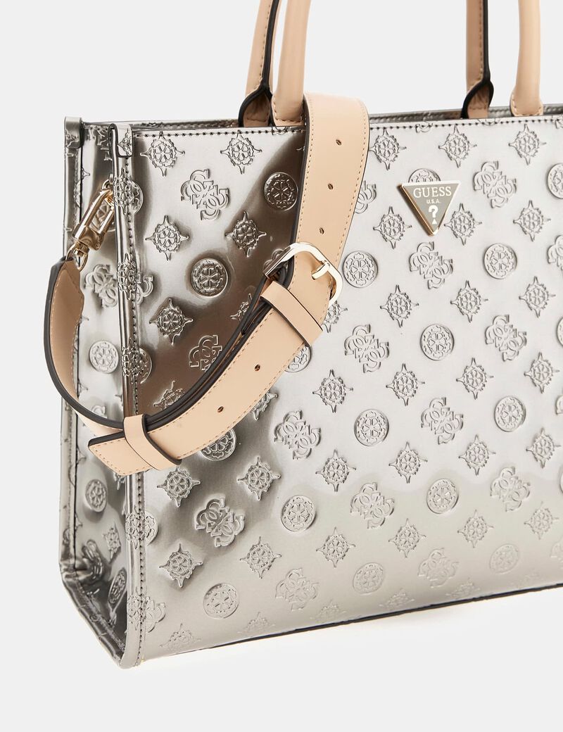Arnela 4G Peony Logo Handbag