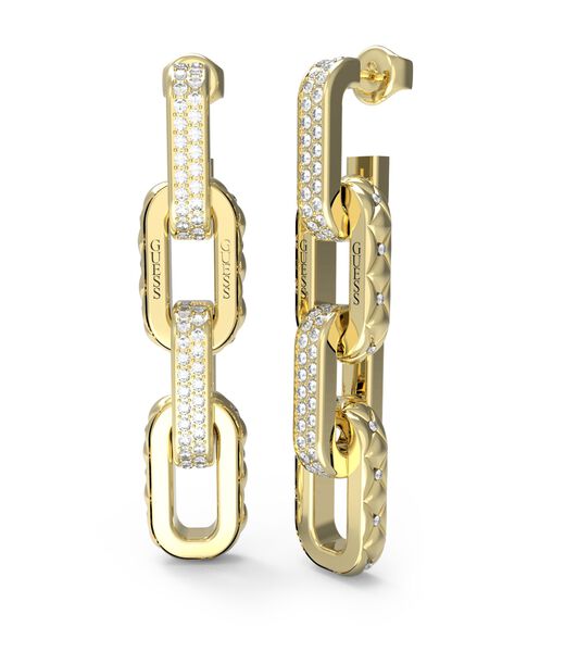 50MM MATELASSE PAVE PENDANTS