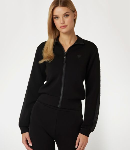 Front zip sweatshirt