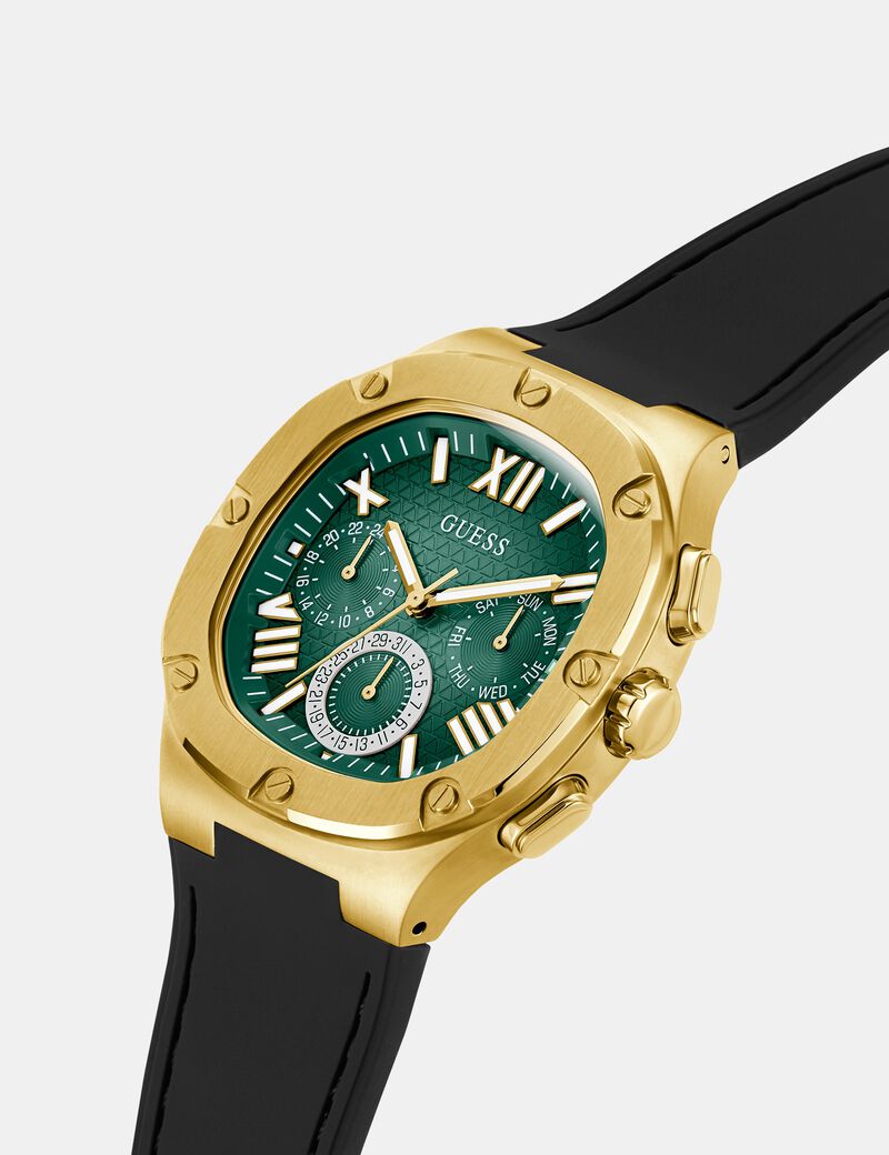 Multi-function silicone watch