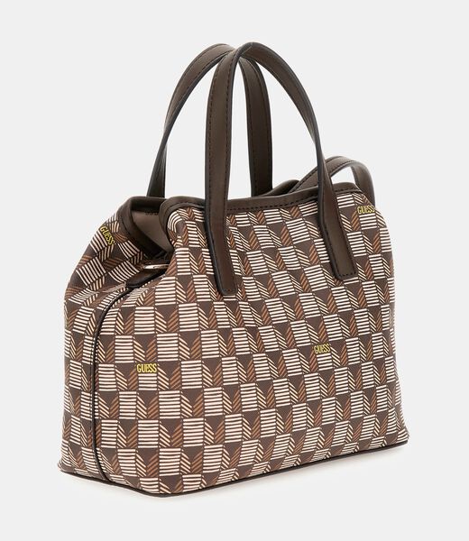 G Wave geometric-print mini handbag