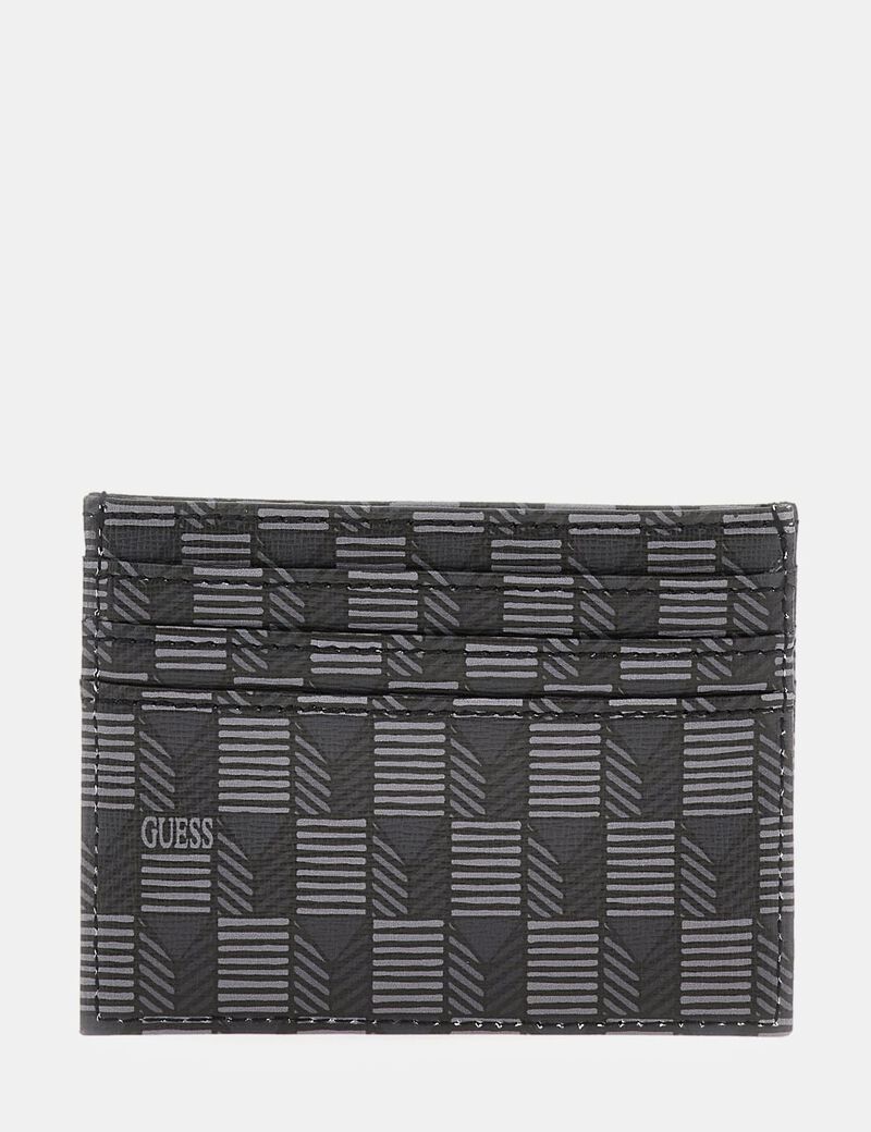 Mito geometric print card holder
