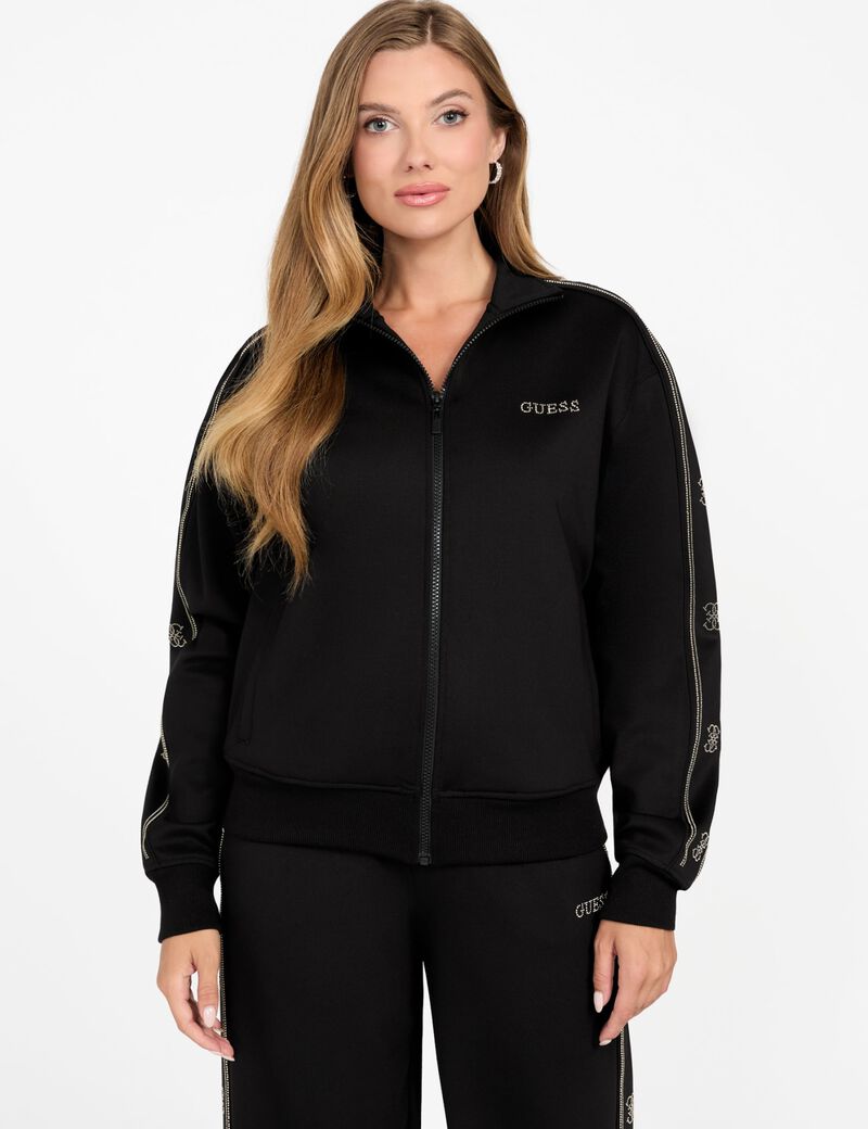 Logo full-zip sweatshirt