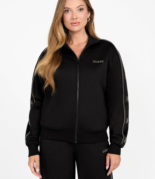 Logo full-zip sweatshirt