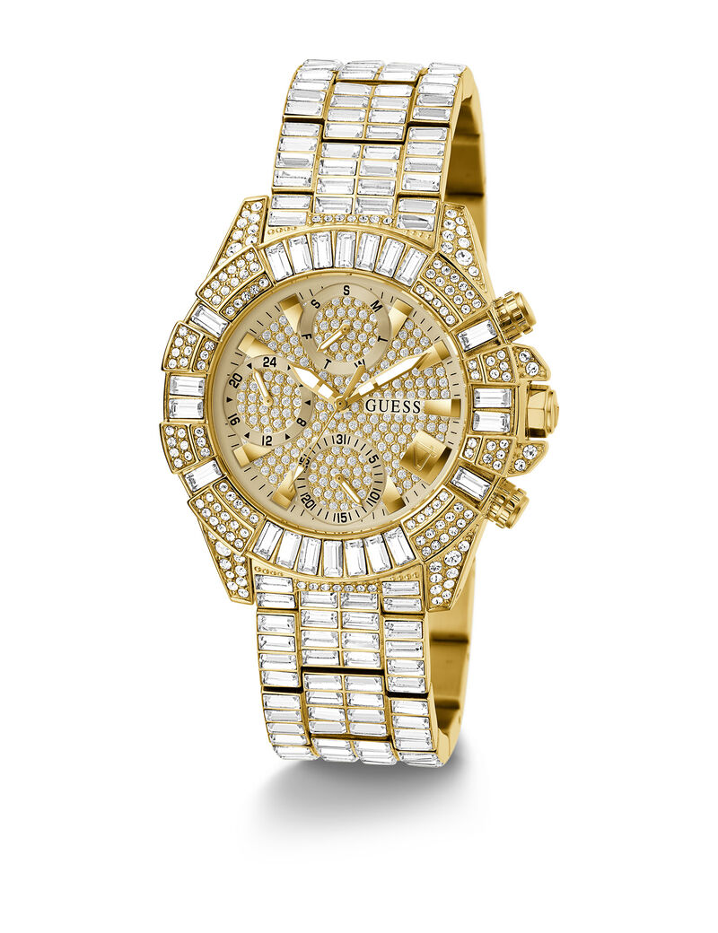 Crystal multi-function watch