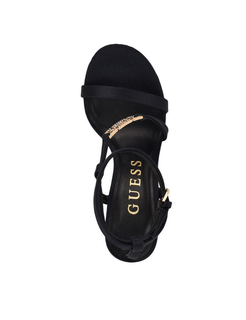 Lucier satin single sole sandals