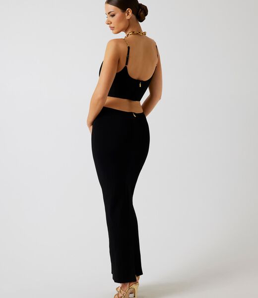 guess marciano bandage long dress