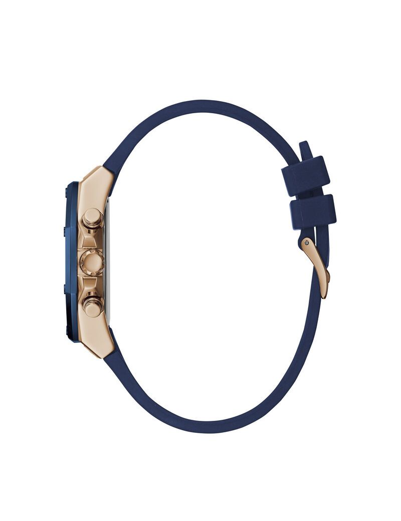 Navy And Rose Gold Multicpmplication Watch