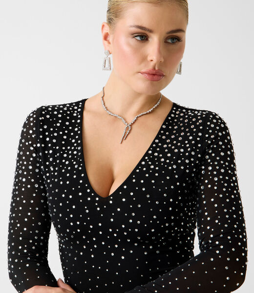 Marciano rhinestones top