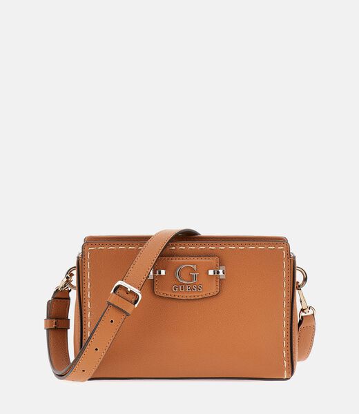 Nastra stitch-detail mini crossbody