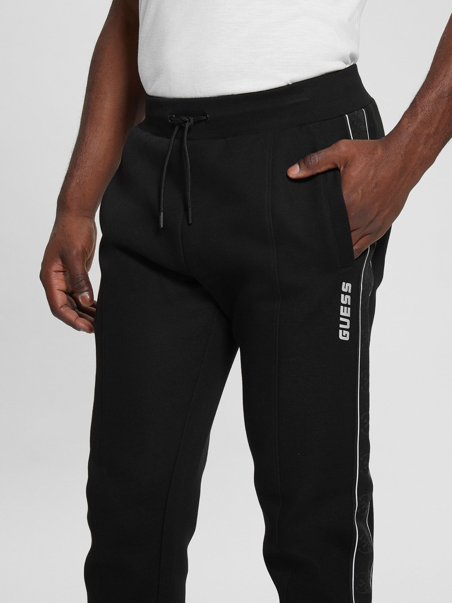 Guess logo joggers cheap