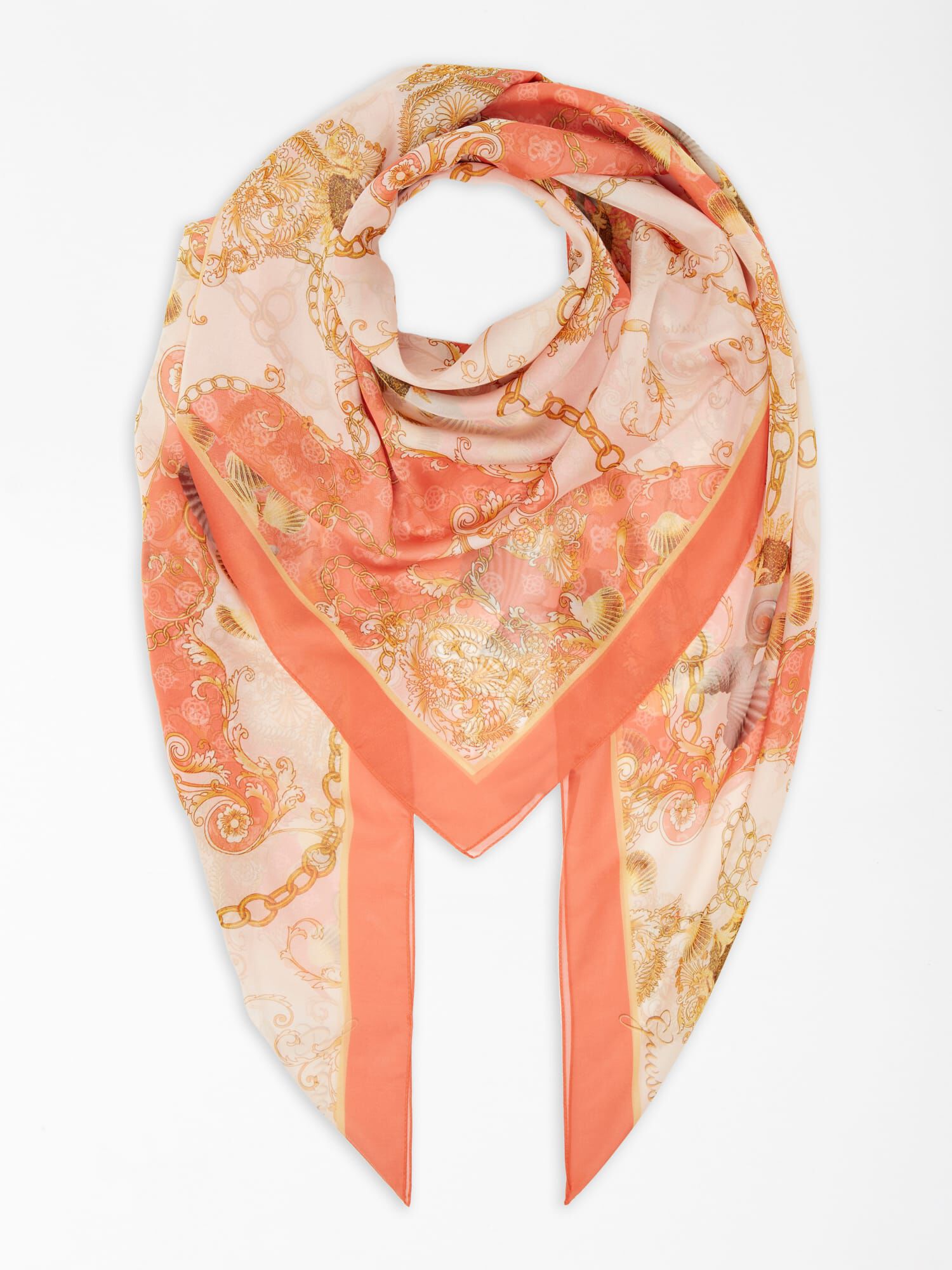 Shop GUESS Online Silk Scarf