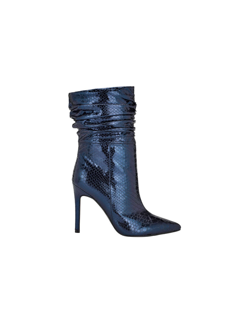 Slouchy Stiletto-Heeled  Boots