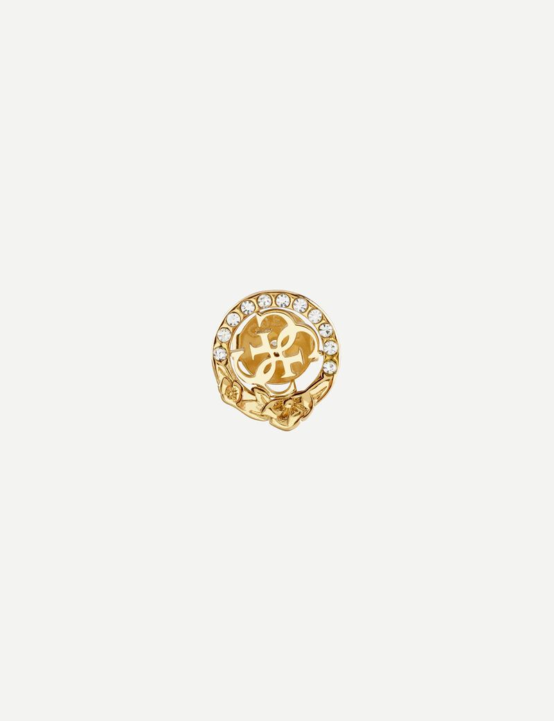 10mm 4G flowers studs earring