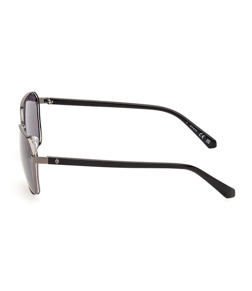 Rectangular Full Rim Sunglasses