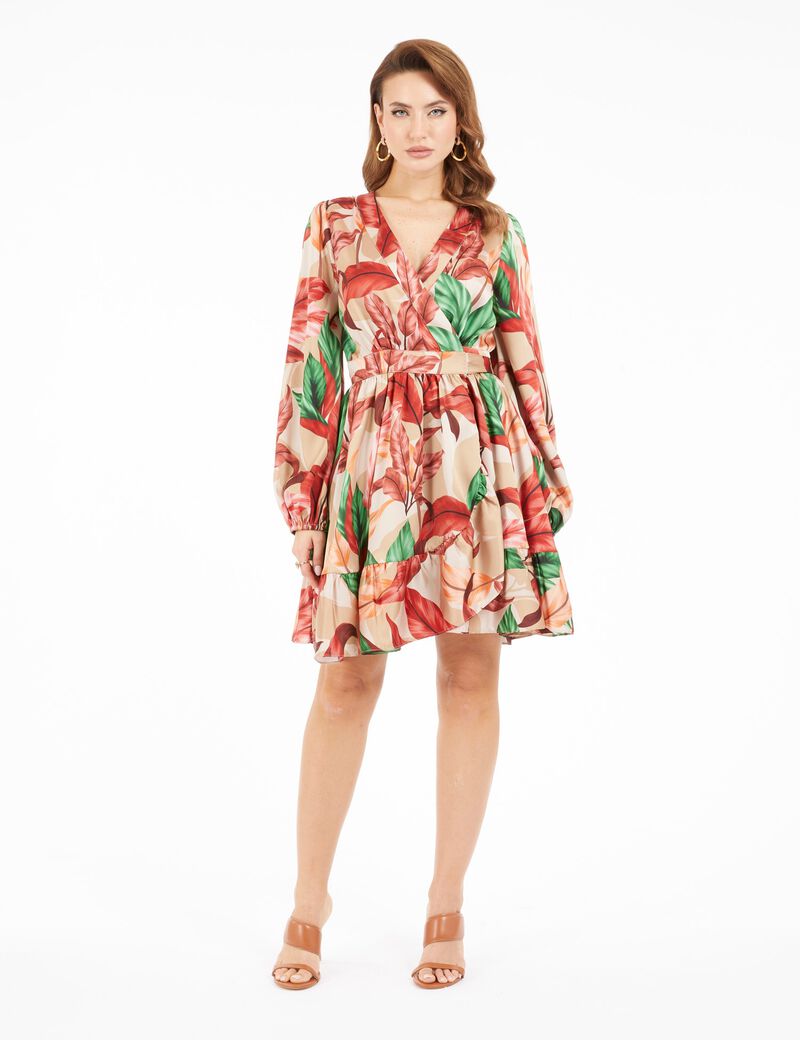 Arielle wrap dress
