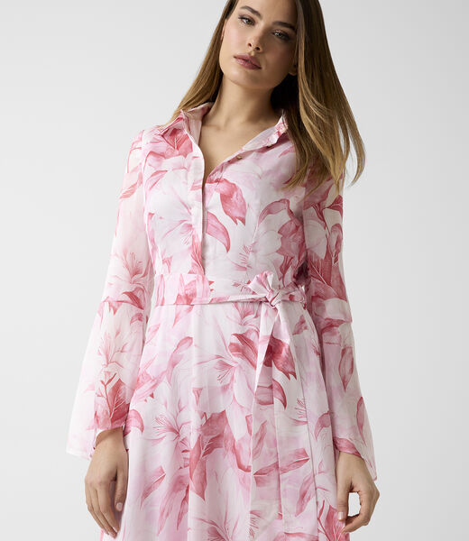 Laila Belted Long Dress