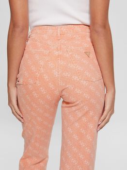 4G Logo Straight Pants