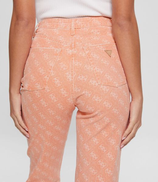 4G Logo Straight Pants