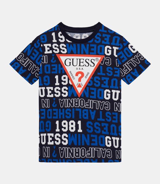 All over print stretch t-shirt