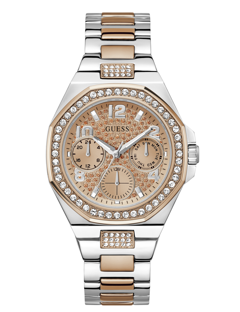 Ladies 2-Tone Multi-function Watch