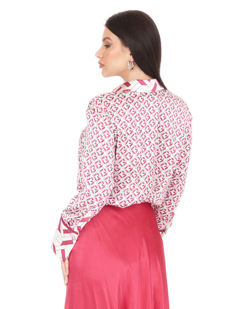 All over logo shirt