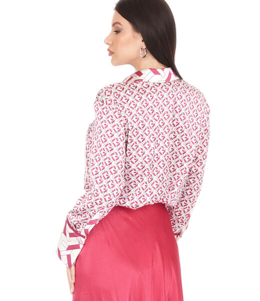 All over logo shirt