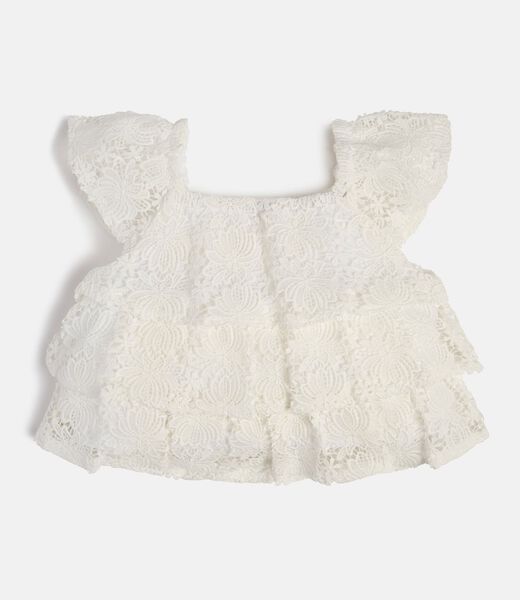 Top with ruffle